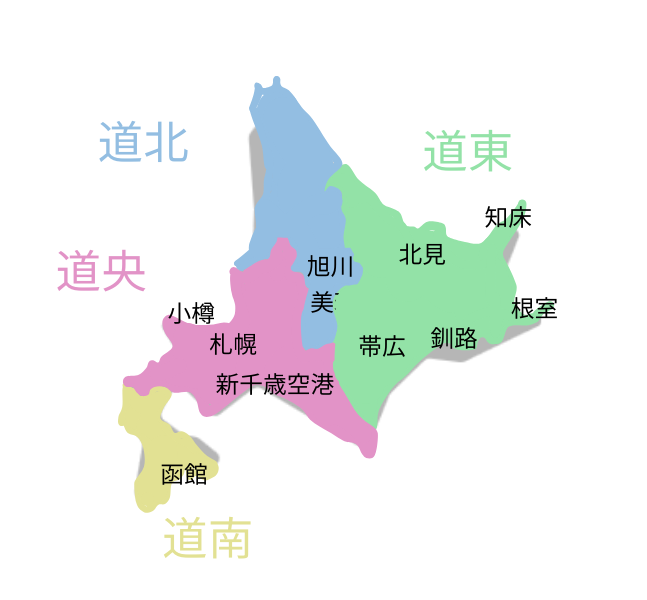 北海道マップ